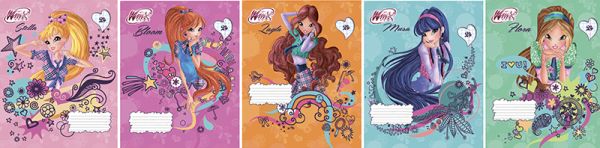 Тетр 24л скр А5 кл WC26/5-EAC полн УФ лак Winx Club Тетр 24л скр А5 кл WC26/5-EAC полн УФ лак Winx Club