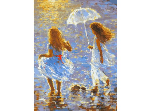 Живопись на холсте 30*40 см. Прогулка (048-AS) Живопись на холсте 30*40 см. Прогулка (048-AS)