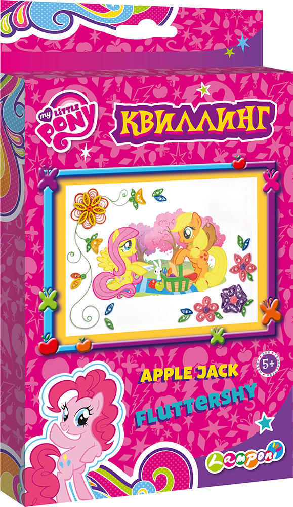 

MPCA-UA1-QLL1-BOX Набор для детского творчества. Квиллинг., My Little Pony