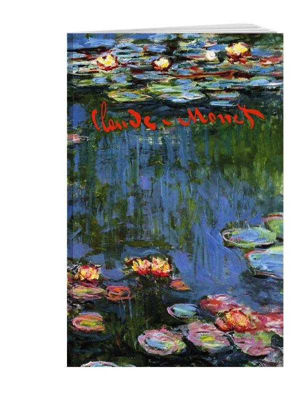 Клод Моне. Водяные лилии. Блокнот в линейку Клод Моне. Водяные лилии. Блокнот в линейку