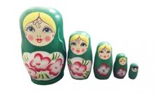 ДЕРЕВЯННАЯ ИГРУШКА. РАСПИСНЫЕ МАТРЁШКИ № 2 (Арт. ИД-6047)