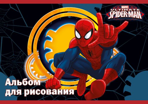 Альб д.рис 20л скр А5 SM380-EAC твин УФ Spider-man Classic Альб д.рис 20л скр А5 SM380-EAC твин УФ Spider-man Classic