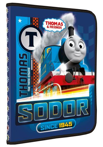 TFDB-UT1-CPBFL Папка на молнии. Для тетрадей, формат А5. Thomas & Friends. Размер: 24 x 18,5 x 2,5 см. TFDB-UT1-CPBFL Папка на молнии. Для тетрадей, формат А5. Thomas & Friends. Размер: 24 x 18,5 x 2,5 см.