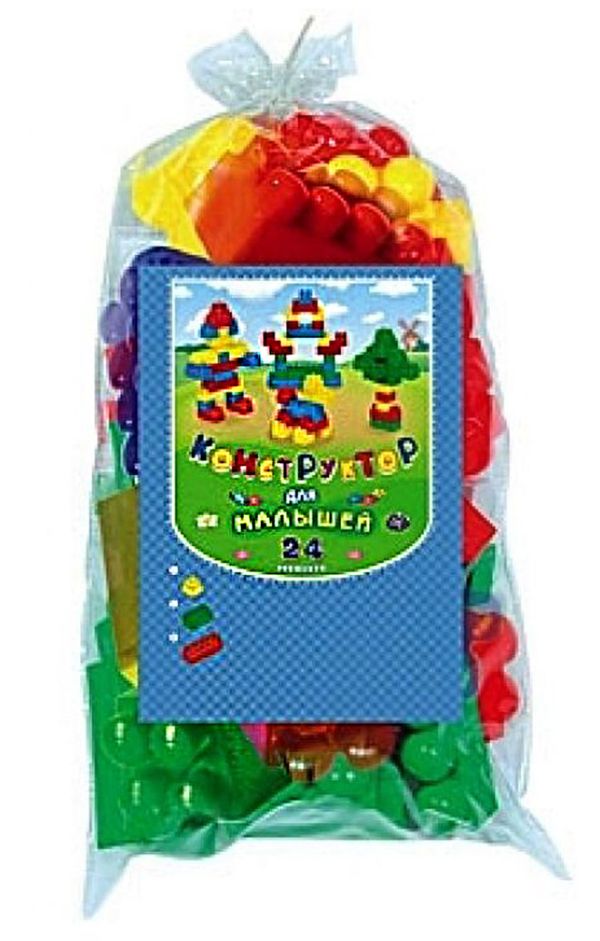 

КОНСТРУКТОР ДЛЯ МАЛЫШЕЙ 24 элемента (Арт. К-7954)