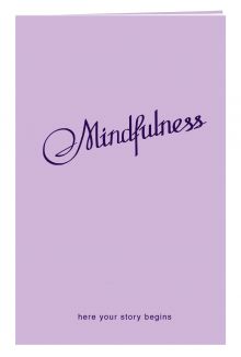 Блокнот в пластиковой обложке. Mindfulness (лаванда) (формат малый, 64 страницы) (Арте)