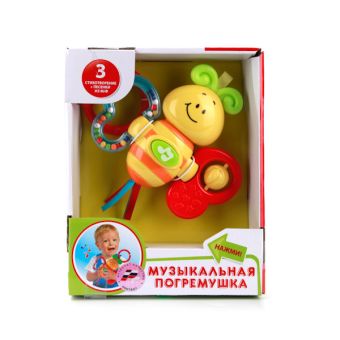 МУЗЫКАЛЬНАЯ ПОГРЕМУШКА "УМКА" НА БАТ. СВЕТ+ЗВУК (СТИХОТВОРЕНИЕ+ПЕСЕНКИ ИЗ М/Ф) В КОР. в кор.2*12шт МУЗЫКАЛЬНАЯ ПОГРЕМУШКА "УМКА" НА БАТ. СВЕТ+ЗВУК (СТИХОТВОРЕНИЕ+ПЕСЕНКИ ИЗ М/Ф) В КОР. в кор.2*12шт