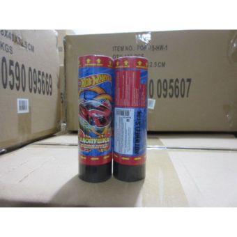 ХЛОПУШКА "ВЕСЕЛЫЙ ПРАЗДНИК" HOT WHEELS, 15СМ ПРУЖИННАЯ в кор.192шт ХЛОПУШКА "ВЕСЕЛЫЙ ПРАЗДНИК" HOT WHEELS, 15СМ ПРУЖИННАЯ в кор.192шт