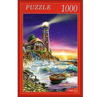 ПАЗЛЫ 1000 элементов. МГ1000-7397 СИЯЮЩИЙ МАЯК ПАЗЛЫ 1000 элементов. МГ1000-7397 СИЯЮЩИЙ МАЯК
