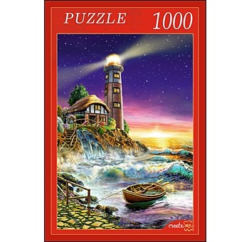 ПАЗЛЫ 1000 элементов. МГ1000-7397 СИЯЮЩИЙ МАЯК ПАЗЛЫ 1000 элементов. МГ1000-7397 СИЯЮЩИЙ МАЯК