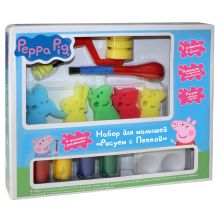 Набор для малышей "Рисуем с Пеппой",Peppa Pig
