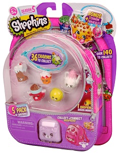 Игровой набор "Shopkins", 5 штук Игровой набор "Shopkins", 5 штук Moose (Shopkins)