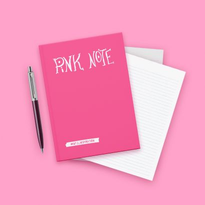 Pink Note. Романтичный блокнот с розовыми страницами (мягкая обложка) - фото 1