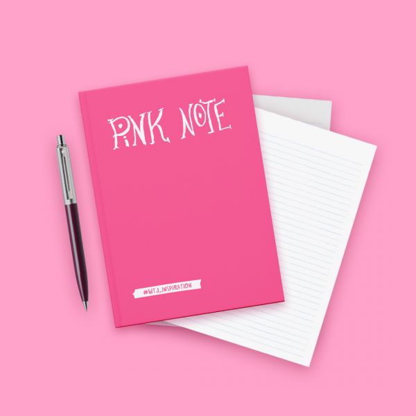 

Pink Note. Романтичный блокнот с розовыми страницами (мягкая обложка)