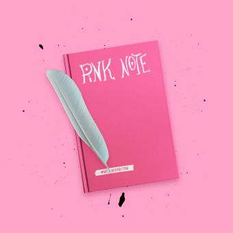 Pink Note. Романтичный блокнот с розовыми страницами (твердый переплет) Pink Note. Романтичный блокнот с розовыми страницами (твердый переплет)