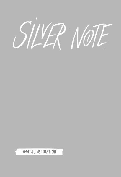 Креативный блокнот с серебряными страницами Silver Note, 96 листов - фото 1