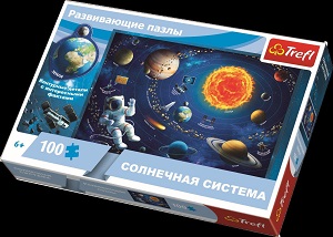 Пазл 100 дет. "Солнечная система" Пазл 100 дет. "Солнечная система" Trefl
