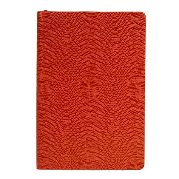 Ежедневник inФОРМАТ ИГУАНА, А5, недат.,оранж., 336 стр.,тонир.блок, ляссе, отрыв. Уголок Ежедневник inФОРМАТ ИГУАНА, А5, недат.,оранж., 336 стр.,тонир.блок, ляссе, отрыв. Уголок