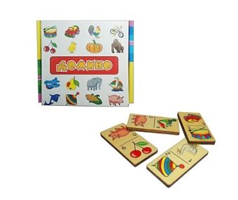 ИГРУШКА ДЕРЕВЯННАЯ. ДОМИНО "АССОРТИ-2" (Арт. ИД-5990) ИГРУШКА ДЕРЕВЯННАЯ. ДОМИНО "АССОРТИ-2" (Арт. ИД-5990)