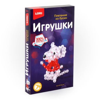 Игрушки. Плетение из бусин "Мышка" Игрушки. Плетение из бусин "Мышка"