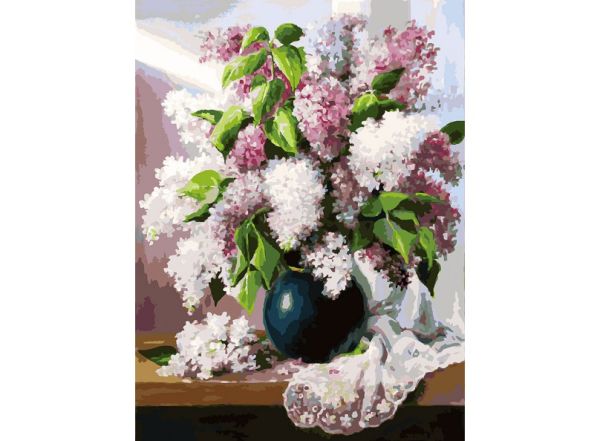 

Живопись на холсте 30*40 см. Пушистая сирень (127-AS)