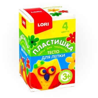 Тесто для лепки. Набор №14, 4цв. по 70 гр. Тесто для лепки. Набор №14, 4цв. по 70 гр.
