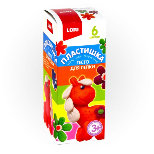 

Тесто для лепки. Набор №15, 6цв. по 70 гр.