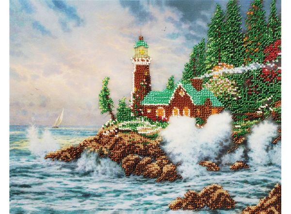 Вышивка бисером. Бушующая стихия (9101-CM) Вышивка бисером. Бушующая стихия (9101-CM)