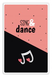 Sing & dance (А5)
