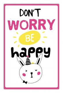 Don't worry be happy (А5)