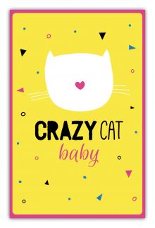 Crazy cat baby (А5)