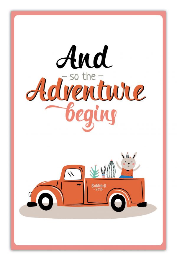 

And so the adventure begins (А5)