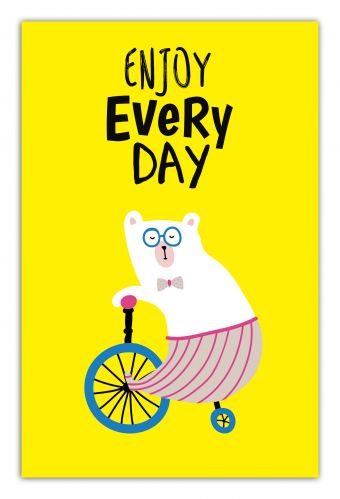 

Enjoy every day (yellow) (А5)