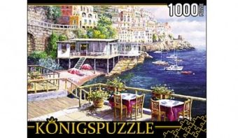 Königspuzzle. ПАЗЛЫ 1000 элементов. АЛК1000-6484 КАФЕ У МОРЯ Königspuzzle. ПАЗЛЫ 1000 элементов. АЛК1000-6484 КАФЕ У МОРЯ
