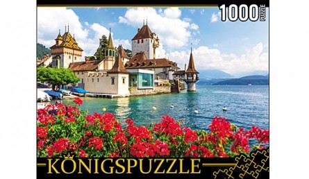 

Königspuzzle. ПАЗЛЫ 1000 элементов. КБК1000-6490 ЗАМОК У ВОДЫ