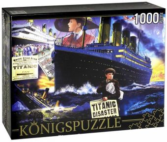 

Königspuzzle. ПАЗЛЫ 1000 элементов. МГК1000-6512 ТИТАНИК