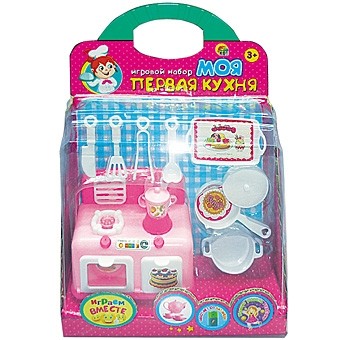 Игрушка пластиковая. МОЯ ПЕРВАЯ КУХНЯ-1 (свет. эффекты) (Арт. И-7150) Игрушка пластиковая. МОЯ ПЕРВАЯ КУХНЯ-1 (свет. эффекты) (Арт. И-7150)