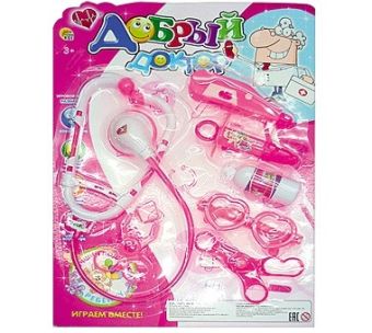 Игровой набор доктора. ДОБРЫЙ ДОКТОР-5 (Арт. И-7101) Игровой набор доктора. ДОБРЫЙ ДОКТОР-5 (Арт. И-7101)