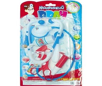 Игровой набор доктора. МАЛЕНЬКИЙ ВРАЧ-2 (Арт. И-7123) Игровой набор доктора. МАЛЕНЬКИЙ ВРАЧ-2 (Арт. И-7123)