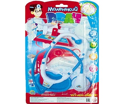 Игровой набор доктора. МАЛЕНЬКИЙ ВРАЧ-4 (Арт. И-7125) Игровой набор доктора. МАЛЕНЬКИЙ ВРАЧ-4 (Арт. И-7125)