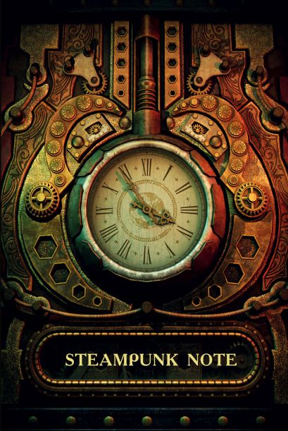 Steampunk Note. Блокнот с тонированными страницами (твердый переплет) - фото 1