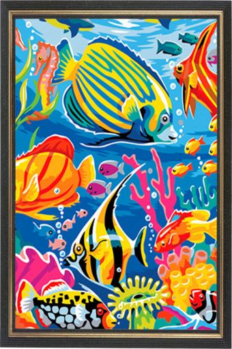 Картины со стразами. Подводный мир (CK007) Картины со стразами. Подводный мир (CK007)