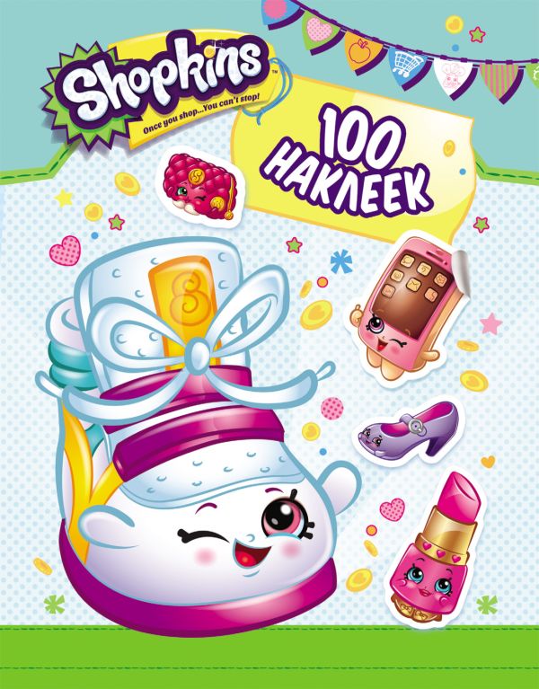 Shopkins. 100 наклеек (бирюзовая) Shopkins. 100 наклеек (бирюзовая) Мазанова Е. К.