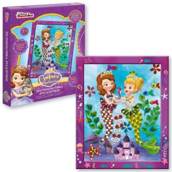 Тестопластика "РУСАЛОЧКИ" 28х23х3 см. Disney София Тестопластика "РУСАЛОЧКИ" 28х23х3 см. Disney София Disney София Прекрасная
