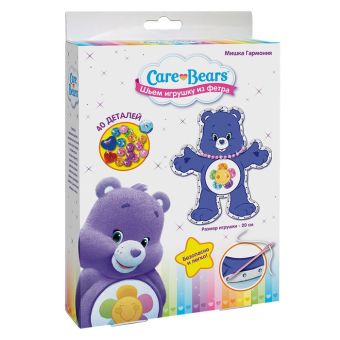Шьем игрушку из фетра Мишка "ГАРМОНИЯ", Care Bears Шьем игрушку из фетра Мишка "ГАРМОНИЯ", Care Bears Заботливые мишки