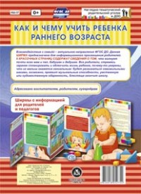 Как и чему учить ребенка раннего возраста. Ширмы с информацией для родителей и педагогов из 6 секций Как и чему учить ребенка раннего возраста. Ширмы с информацией для родителей и педагогов из 6 секций