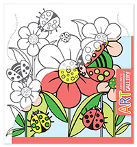 

АРТ. Основа для творчества малая. Божьи коровки