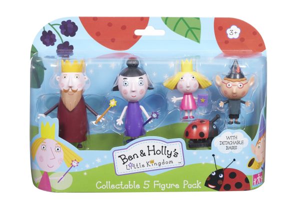 Набор 5 фигурок Бен и Холли ТМ B&H Набор 5 фигурок Бен и Холли ТМ B&H Ben&Holly