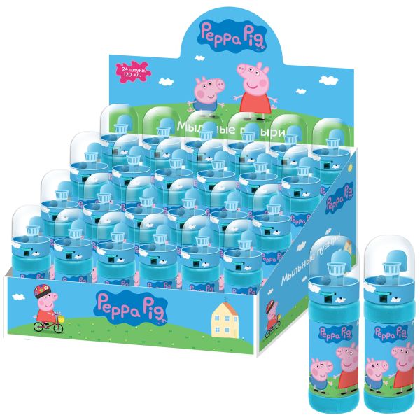 М/п баскетбол, 24 шт, 120 мл. М/п баскетбол, 24 шт, 120 мл. Peppa Pig