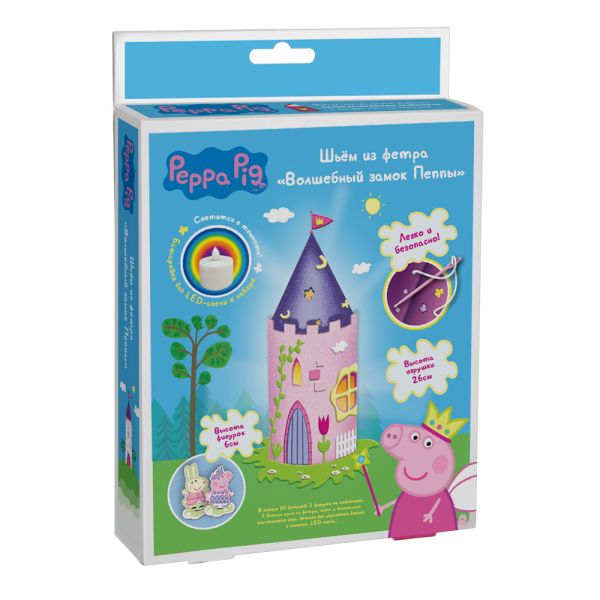 Шьем из фетра "ВОЛШЕБНЫЙ ЗАМОК ПЕППЫ", Peppa Pig Шьем из фетра "ВОЛШЕБНЫЙ ЗАМОК ПЕППЫ", Peppa Pig Peppa Pig