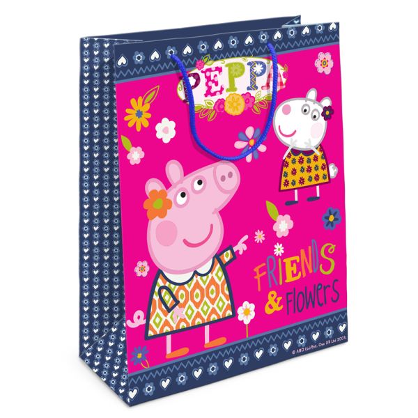 Пакет под. "Пеппа и Сьюзи", 35*25*9 Пакет под. "Пеппа и Сьюзи", 35*25*9 Peppa Pig